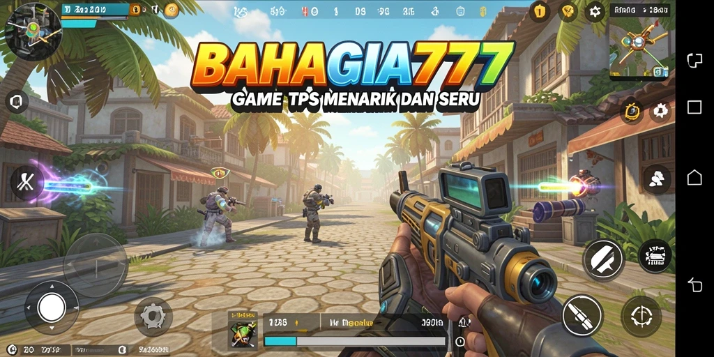 Tampilan gameplay seru dan menegangkan di BAHAGIA777.