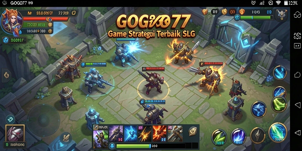 Tampilan gameplay menarik dalam GOGO77 dengan strategi SLG yang mendebarkan.
