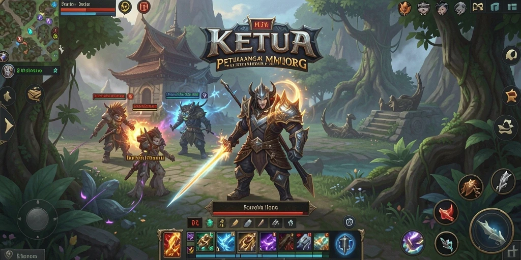 Gameplay seru di dunia fantasi KETUA.