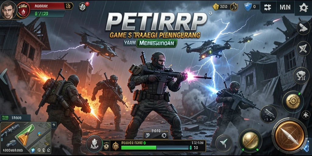 Tampilan gameplay menarik dari PETIRRP yang memukau.