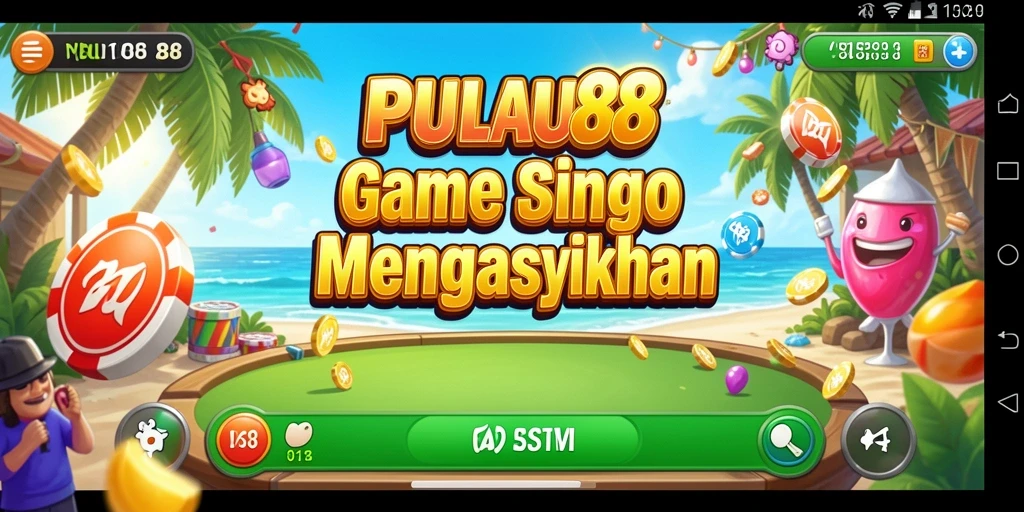 Screenshot PULAU88 menampilkan momen seru permainan Bingo.