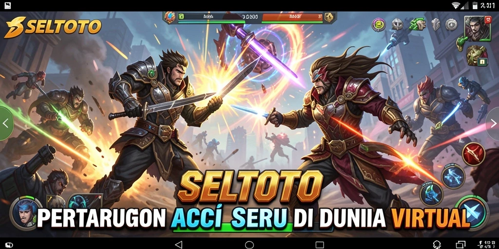 Tangkapan layar dari aksi mendebarkan dalam SELTOTO yang penuh tantangan.
