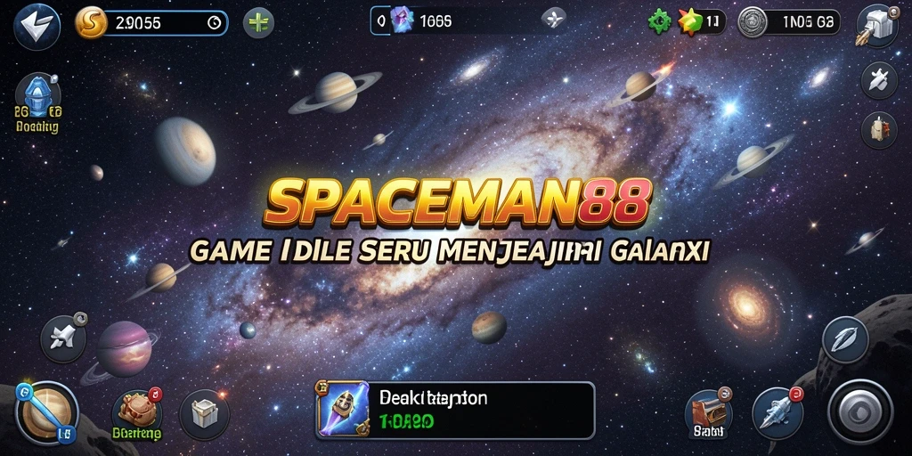 Gameplay SPACEMAN88 yang menyenangkan di luar angkasa.