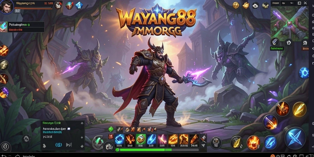 Tampilan menakjubkan dari gameplay WAYANG88 yang penuh aksi.